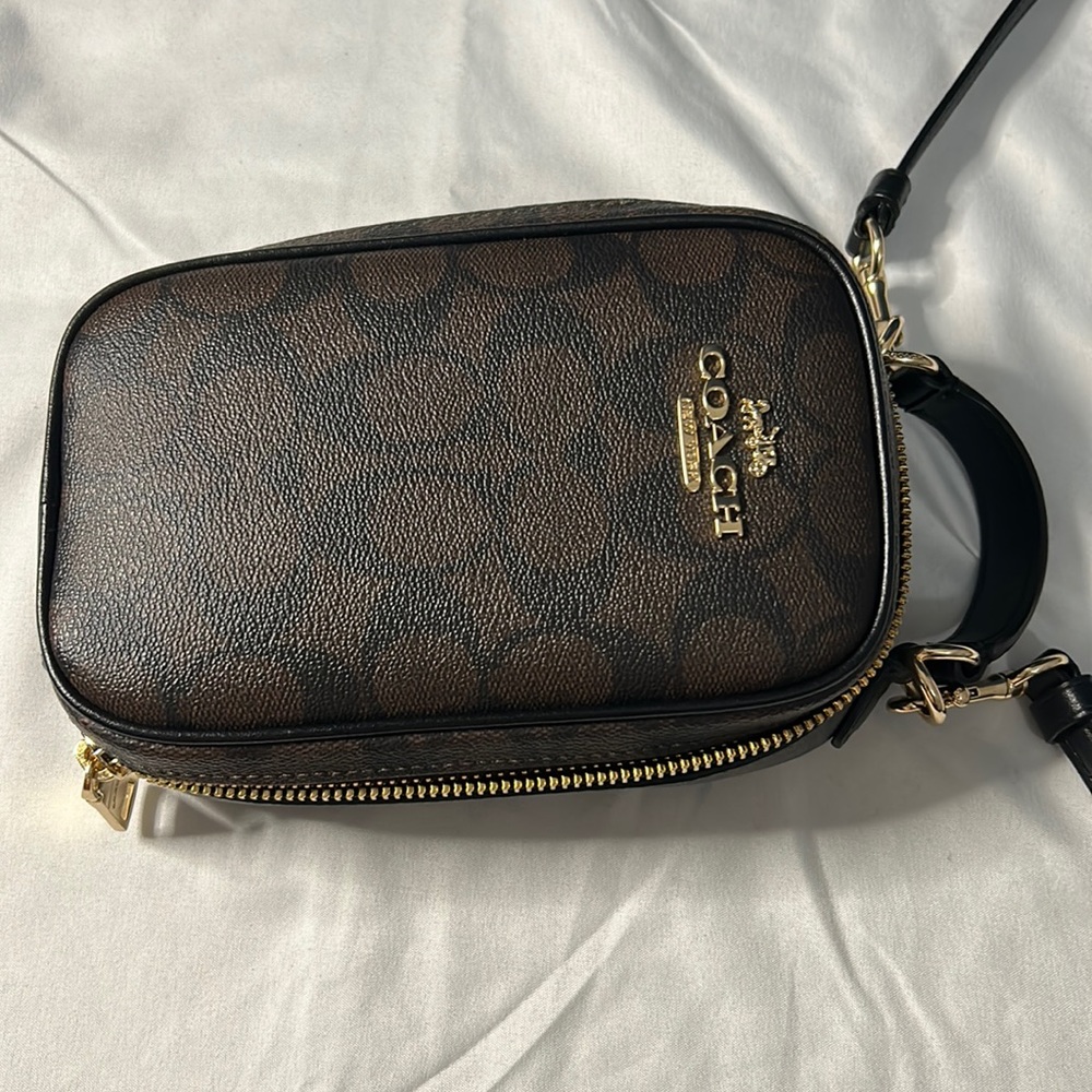 Preloved Coach Phone Crossbody Bag